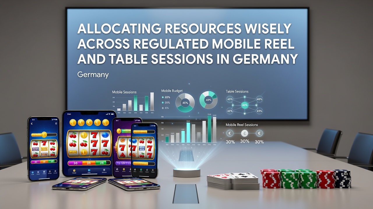 Regulierte mobile Casino-Sitzungen mit Walzen und Tischspielen in Deutschland