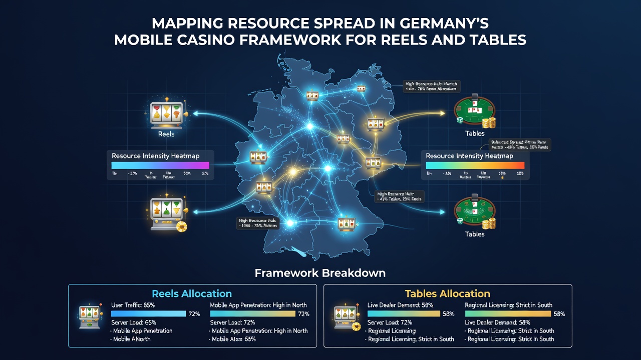 Detaillierte Grafik der Ressourcenströme zwischen Walzen und Tischspielen auf deutschen mobilen Plattformen