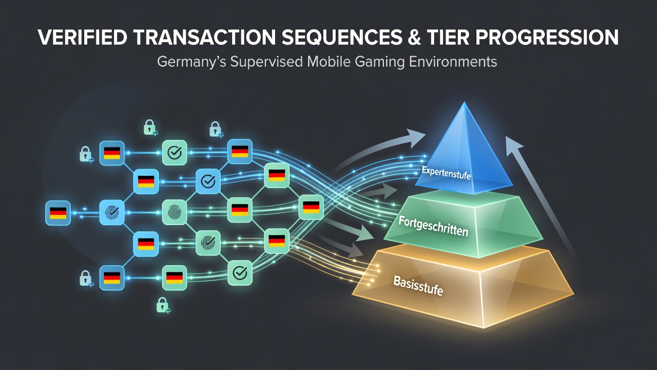 Grafische Darstellung von Transaktionssequenzen in mobilen Gaming-Plattformen unter deutscher Aufsicht