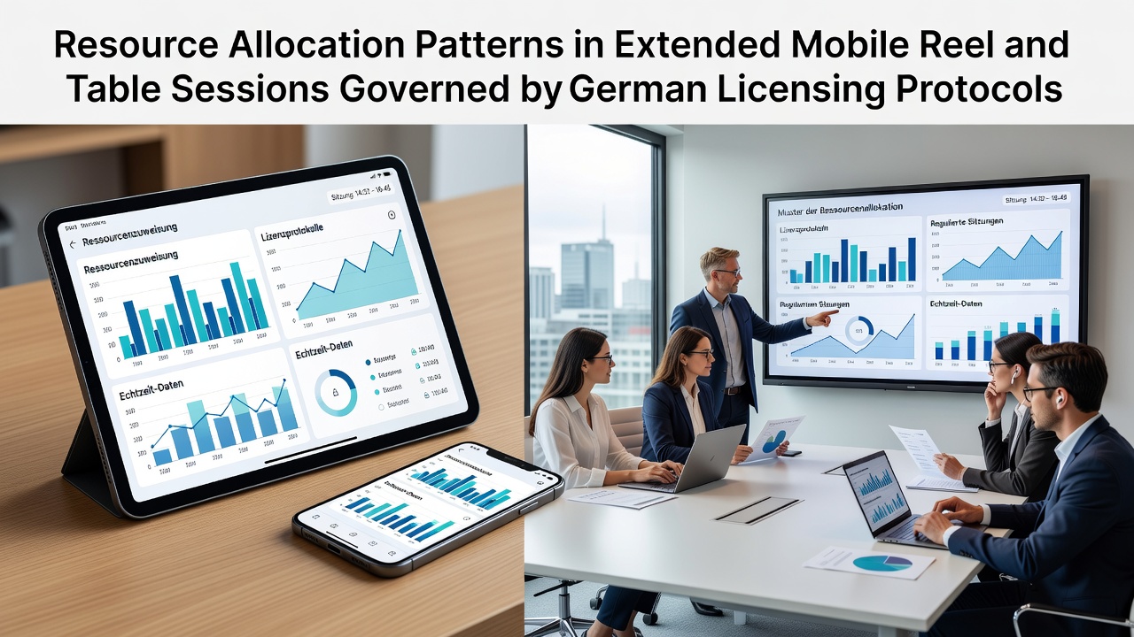 Darstellung von Ressourcenallokation in mobilen Glücksspielumgebungen mit Fokus auf deutsche Lizenzstandards