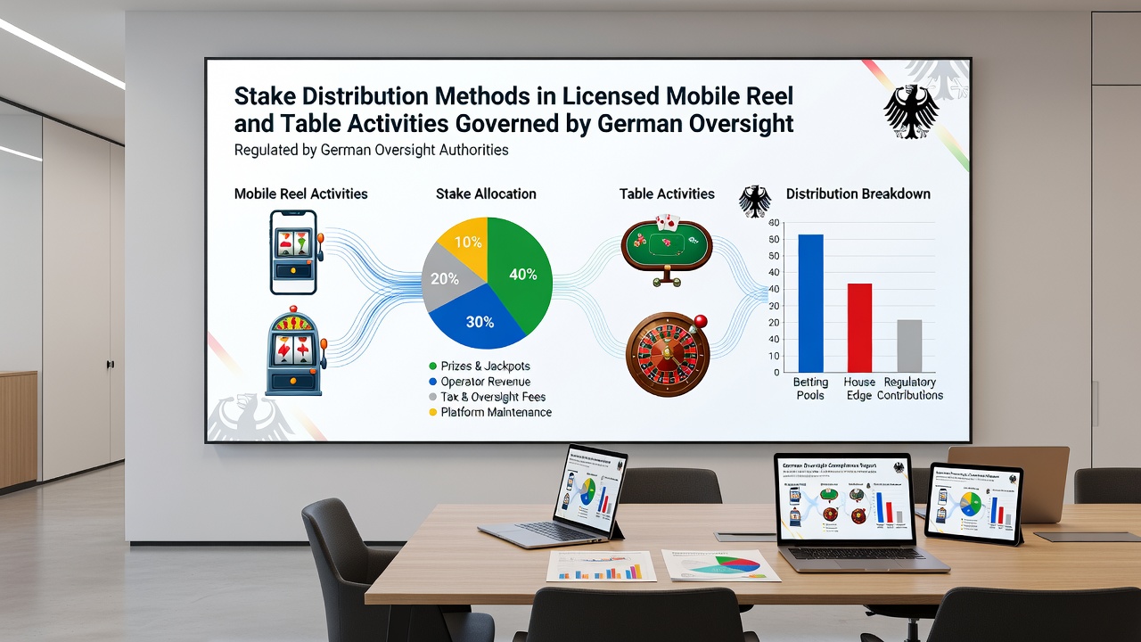 Darstellung dynamischer Einsatzanpassungen bei mobilen Tisch- und Walzenspielen unter deutscher Regulierung